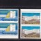 ROMANIA 1975 LP 899 ZIUA MARCII POSTALE ROMANESTI BLOCURI DE 4 TIMBRE MNH