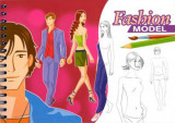 Fashion Model - Colouring Book |, Clairefontaine
