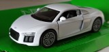 Macheta Audi R8 Coupe MK2 2016 alb - Welly 1/36