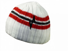 Caciula Haven Beanie Alb Rosu L Xl foto