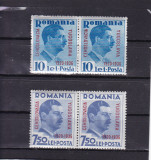 ROMANIA 1936 LP 117 MICA INTELEGERE PERECHE MNH