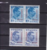 ROMANIA 1936 LP 117 MICA INTELEGERE PERECHE MNH, Nestampilat