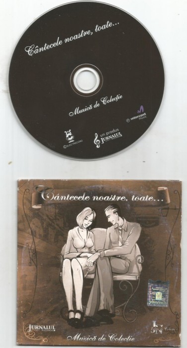 A(01) CD - Cantecele noastre toate-Muzica de colectie