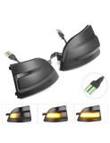 Set 2 Semnalizari Led Oglinda Dinamice pentru Ford Focus 2 MKII, C-Max