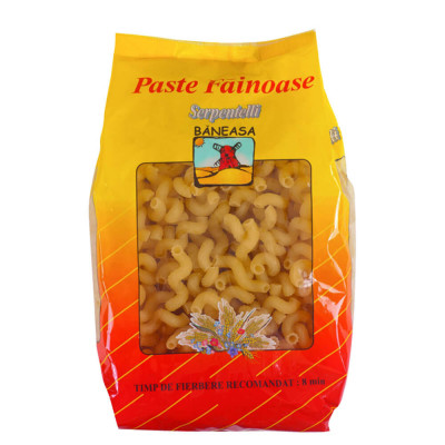 Paste Fainoase Baneasa Serpentelli,1Kg, Paste Baneasa, Paste Fainoase Serpentelli 1Kg, Paste Fainoase fara Ou Baneasa, Serpentelli Baneasa 1Kg, Baneas foto