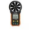 Anemometru Profesional PEAKMETER PM6252A: V&acirc;nt, Flux Aer, M/s, Km/h, Noduri, CFM, Măsurare Max/Min, Oprire Auto