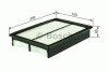 Filtru aer TOYOTA COROLLA Hatchback (E11) (1997 - 2002) BOSCH 1 987 429 135