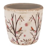 Cumpara ieftin Ghiveci flori ceramica multicolora Forest 13x12 cm