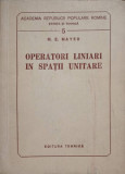 OPERATORI LINIARI IN SPATII UNITARE-M.E. MAYER