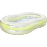 Cumpara ieftin Piscina Gonflabila Jumbo 250x147x37 cm Happy People, Verde, PVC, Copii 2+ Ani, Gradina/Curte