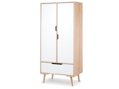 Dulap copii Klups SOFIE Natur-Alb foto