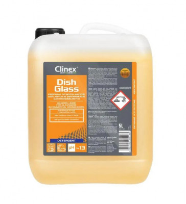 Clinex Dishglass, 5 Litri, Detergent Pentru Masini De Spalat Vase, Pentru Spalat Pahare foto