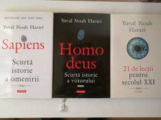 Yuval Noah Harari - Sapiens , Homo Deus, 21 de Lectii foto