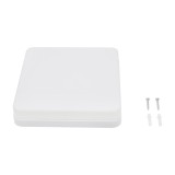 Plafoniera LED patrata 24W 6500K, aplicata, 180 mm, Breckner Germany