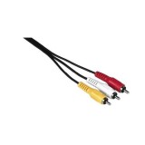 Cablu audio video, 3 mufe RCA tata-3 mufe RCA tata, 1.5 m, Home