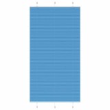 vidaXL Jaluzea plisată Albastru 105x200 cm Lățime țesătură 104,4 cm