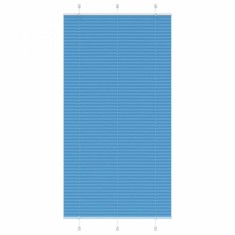 vidaXL Jaluzea plisată Albastru 105x200 cm Lățime țesătură 104,4 cm 4015212