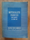 Materialistii francezi din veacul al XVIII-lea