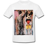 Cumpara ieftin Tricou &quot; Charlie Chaplin - Mickey Mouse &quot;