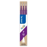 Cumpara ieftin Set 3 rezerve roller Frixion Ball Pilot 0.5 mm varf fin Rezerva roller Pilot Frixion Clicker 0.5 mm 3 bucati/set violet