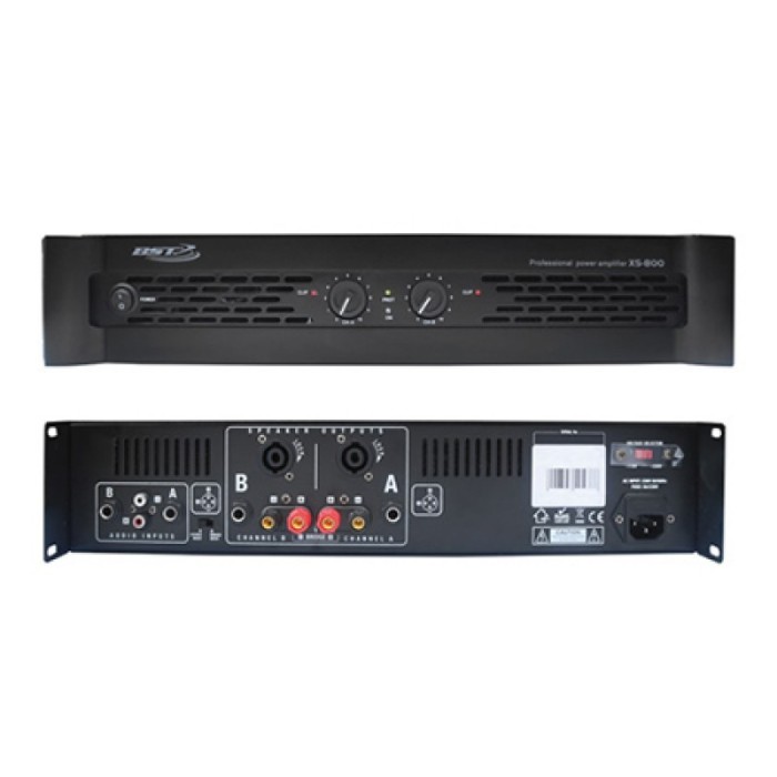 Amplificator analog, XLR, jack, RCA, 2 x 500 W Amplificator analog, XLR, jack, RCA, 2 x 500 W