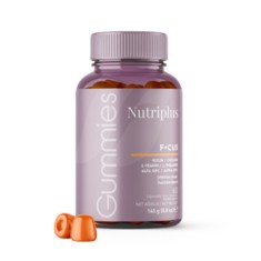 Nutriplus Focus Gummy , Supliment pentru Concentrare si Energie Mentala , 60 Jeleuri