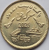 75 Rupees / Rupii 2025 Pakistan, Marka-e-Haq, unc, km#101