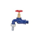 Robinet dublu, din fonta 1/2 albastru Z-TOOLS / ZTS 8371