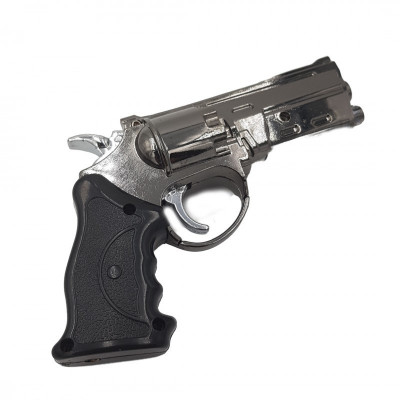 Bricheta antivant lanterna pistol metal, Dalimag, 13 cm foto