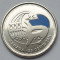 25 cents 2011 Canada, Orca, unc, varianta color