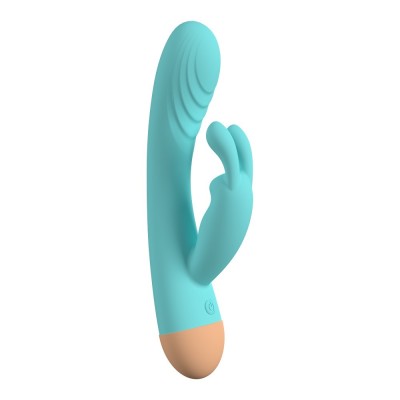 Party Color KENY Rabbit Vibrator Blue foto