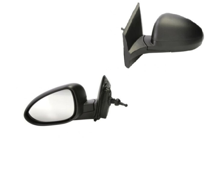 Oglinda exterioara Chevrolet Aveo (T300) 05.2011-2014 partea stanga View Max crom convex carcasa prevopsita grunduita reglare manuala prin cablu fara