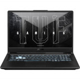 Laptop Gaming Asus TUF A17 FA706NF, 17.3&quot;, Full HD, AMD Ryzen 5 7535HS, 16GB DDR5, 512GB SSD, GeForce RTX 2050, No OS, Negru