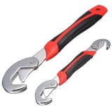 Cumpara ieftin Set 2 chei universale cu carlig, metalice, reglaj 9, 32 mm, lungimi 21 cm si 27 cm