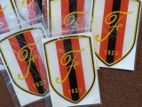 Sticker fotbal - FLAMURTARI VLORA - ALBANIA (format 7 X 5 cm)