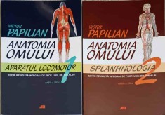 ANATOMIA OMULUI. APARATUL LOCOMOTOR VOL.1-2 APARATUL LOCOMOTOR, SPLANHNOLOGIA-VICTOR PAPILIAN-324125