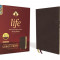 Niv, Life Application Study Bible, Third Edition, Large Print, Bonded Leather, Burgundy, Indexed, Red Letter Edition