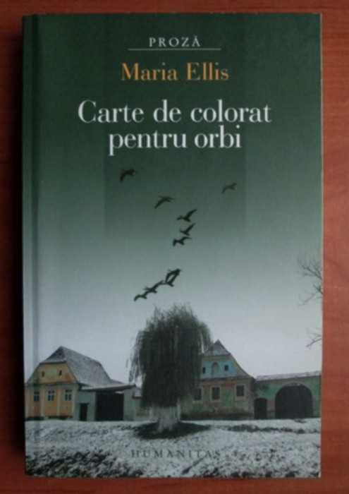Maria Ellis - Carte de colorat pentru orbi