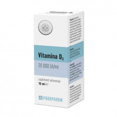 Vitamina D3 20000 UI/ml, 10ml, Parapharm