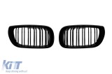 Racitor cu nervuri duble vopsit &icirc;n negru, potrivit pentru BMW Seria 3 E46 sedan, E46 touring 2001-2005 Performance AutoTuning