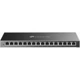 SWITCH TP-LINK Omada easy smart, 16 porturi Gigabit, carcasa metalica montabila in rack &quot;DS116GE&quot; (timbru verde 2 lei)