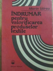 INDRUMAR PENTRU VALORIFICAREA PRODUSELOR TEXTILE-MARIN UDREA foto