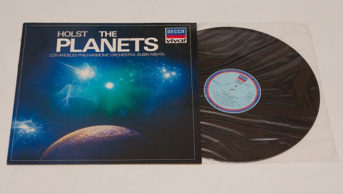 Holst - The Planets - Zubin Mehta - disc vinil vinyl LP NOU