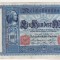 bnk bn Germania 100 Mark Reichsbanknote 1909 circulata , P38