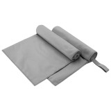 vidaXL Prosoape Sport 2 pcs Gri &icirc;nchis 100 x 50 cm 42011463