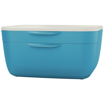Cabinet LEITZ Cosy A4 2 sertare PS albastru celest foto
