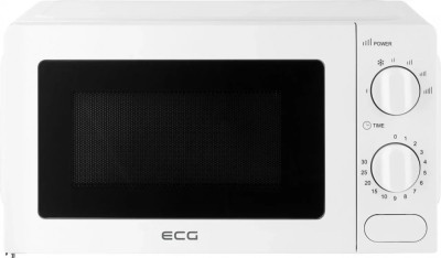 Cuptor cu microunde ECG MTM 1771 WE, 17 litri, 700W, 6 niveluri de putere, timer, alb foto