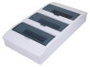 Carcasa Aparat Modulara ELEKTRO-PLAST NASIELSK IP40, 36 Module, Polistiren, Montaj Perete, Transparent Fumuriu