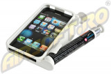 HUSA PENTRU IPHONE 4 - CU SPRAY IRITANT LACRIMOGEN - SMARTGUARD - ALBA