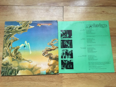 YES - YESTERDAYS (1974,ATLANTIC,UK) vinil vinyl LP foto